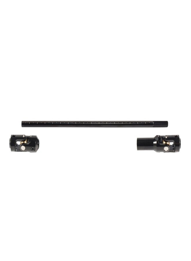 VNUHV Steel Cut to Length Driveshaft Universal Joint Drive Shaft 68-229mm 2PCS for 1/10 RC Crawler LCG Rigs Sportys Scalers Capra SCX10 Pro (Black) - Image 3